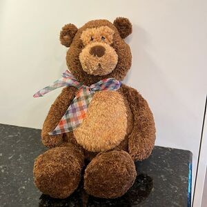 Vintage GUND Plush Bear Rolo Jr 15204. Plush Toy. Stuffed Animal